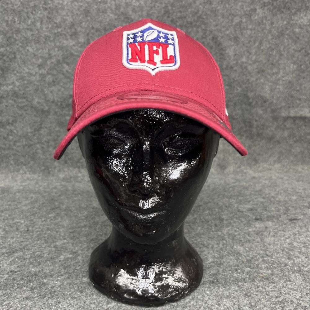 New Era NFL Shield Logo Red 9FORTY Adjustable Cap Hat Unisex One Size